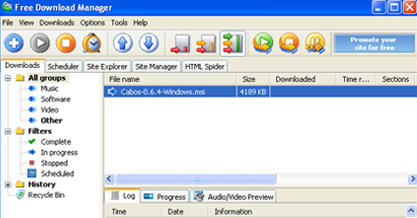 Free Download Manager It is a powerful, easy-to-use and absolutely free download accelerator and manager. Moreover, FDM is 100% safe.