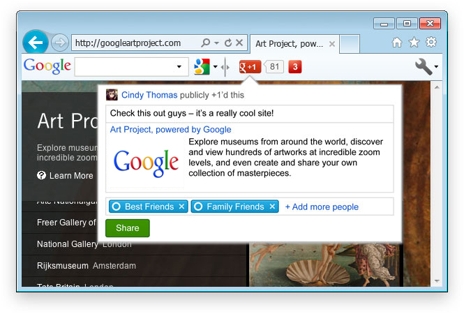 Install the toolbar and start using it on your browser. Learn how...