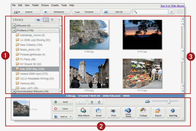 Learn here how to make a photo slideshow in Picasa…