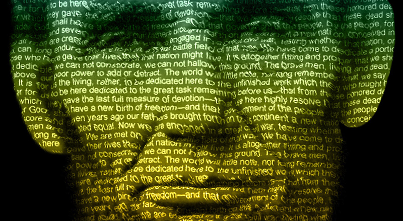 Via Photoshop CS6 you can create a text-driven, graphic poster of your favorite celebrity, musician, poet, writer or leader with his or her lyrics, prose, poetry or speech wrapped around the contours of his or her face. Learn how from the tutorial below  