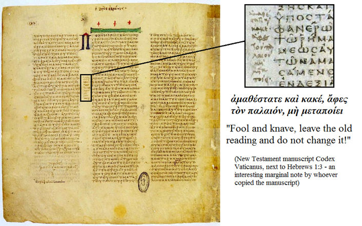 The Codex Vaticanus