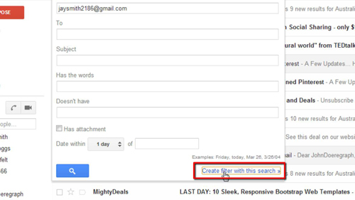 In this tutorial, you’ll learn how to create a black list in Gmail. This is useful for blocking certain e-mails or subjects from being sent to your inbox. Step # 1 — Navigating to the options Go to your Gmail inbox, then, at the top of the screen click the down arrow which is on […]