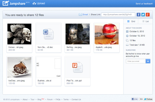 Share And View 200+ File Formats With Jumpshare