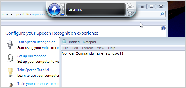 How to Use Speech Recognition in Windows 7