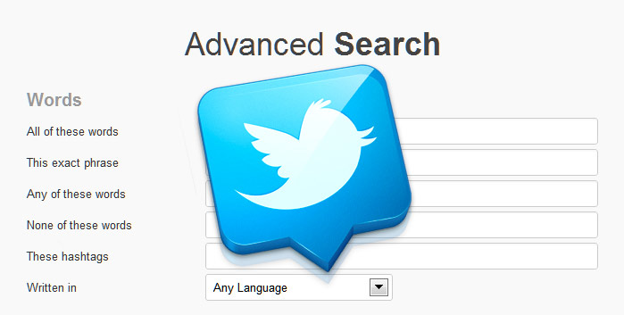 Advanced Twitter Search