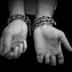 chained hands