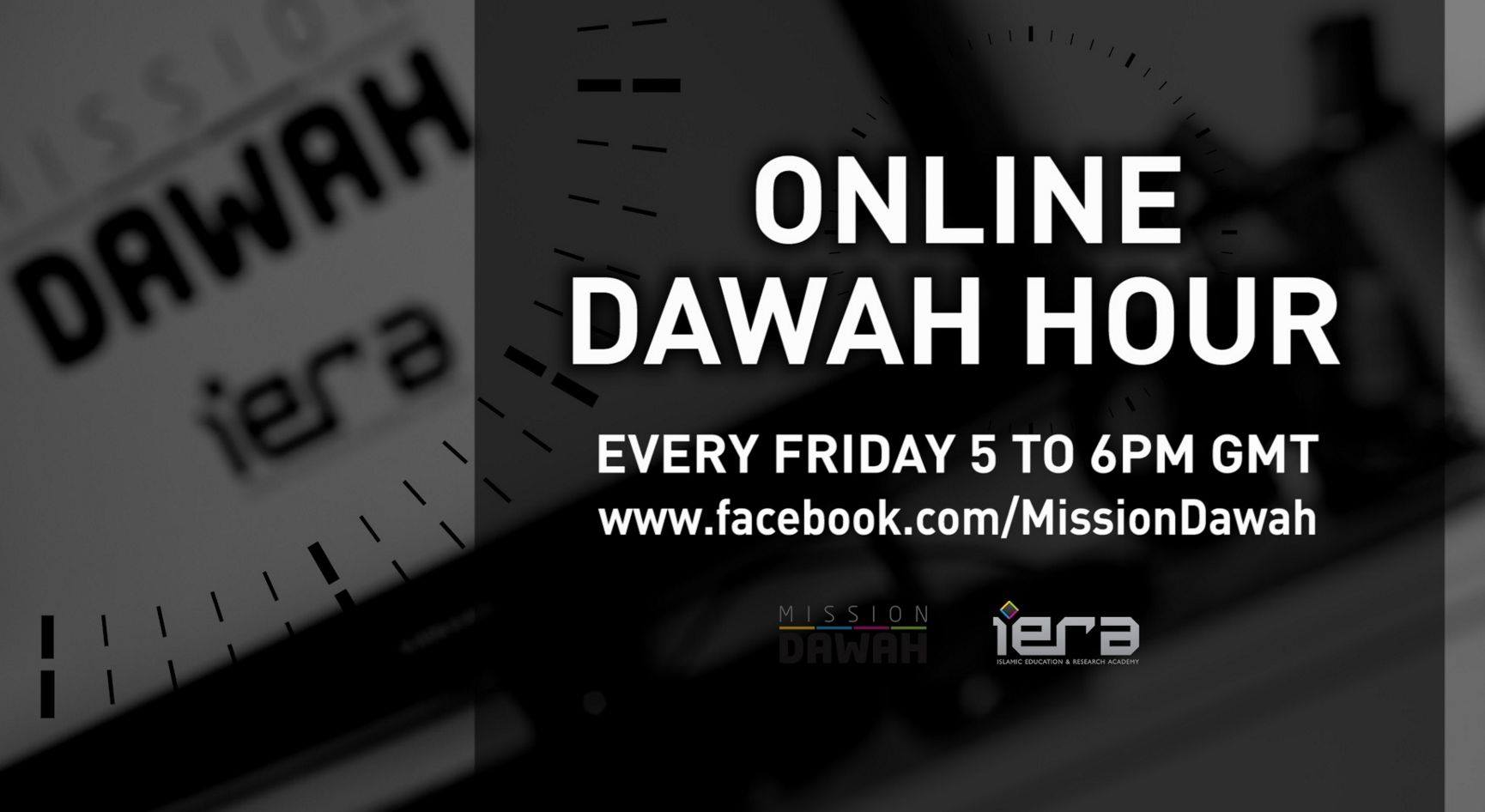 Online Da`wah Hour: Don’t Miss